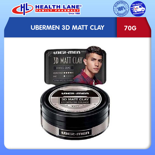 UBERMEN 3D MATT CLAY (70G)